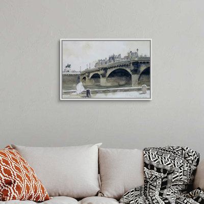 Art mural sur toile Paris Bridge