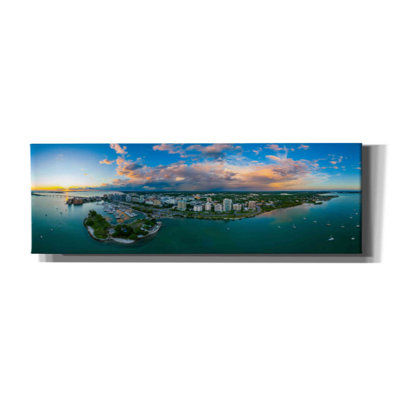 Sarasota Sunset 2 - Photographie sur toile tendue