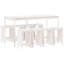 Azury Brayden Studio Bar Set with Wood Frame and Solid Wood Outer Material-1782433828