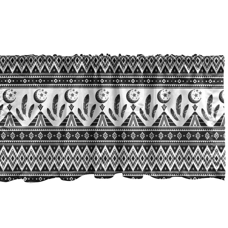 Ensemble de 2 cantonnières Ambtonne Aztec