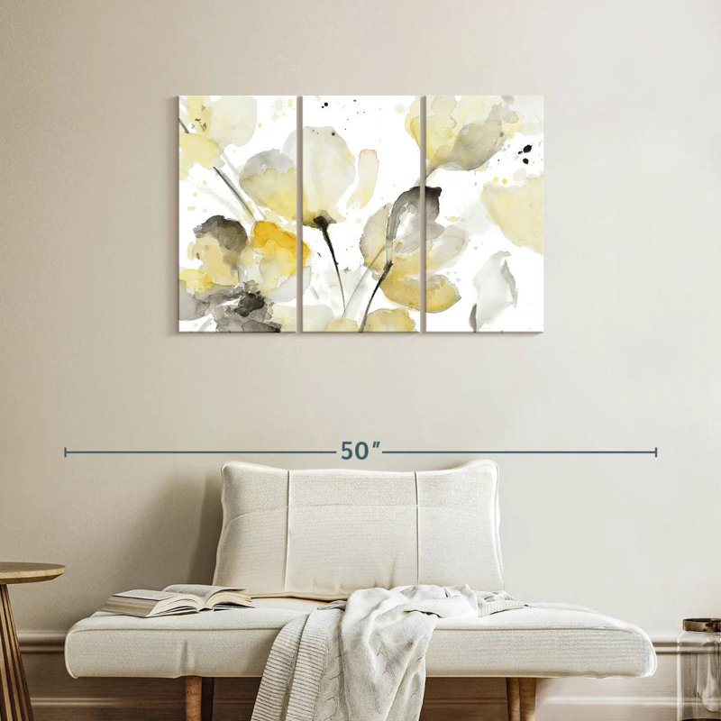 Neutral Abstract Floral II