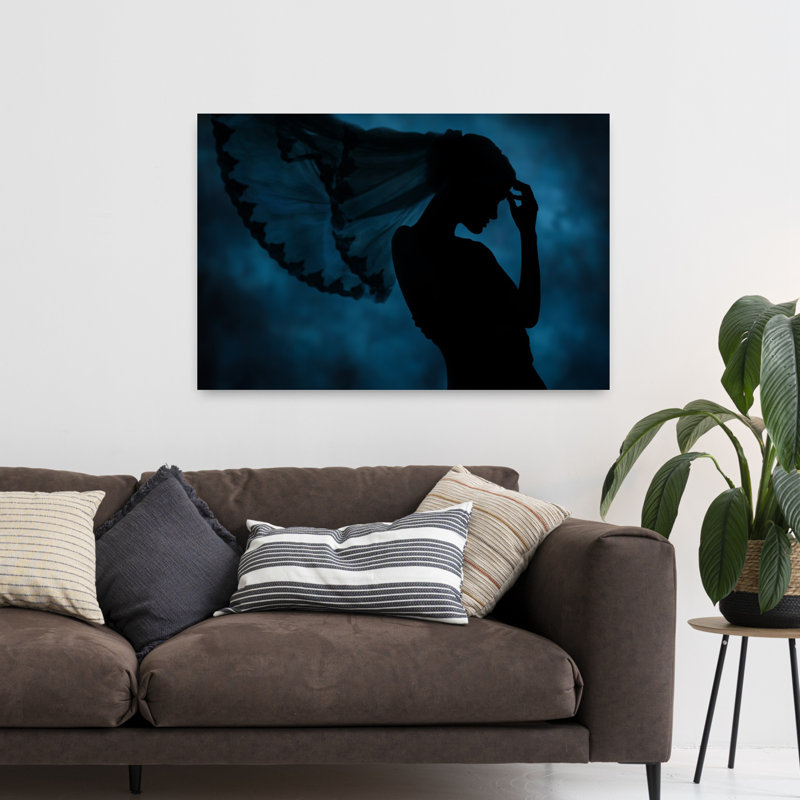 Art contemporain, "The Bride", H 48 po x l 32 po