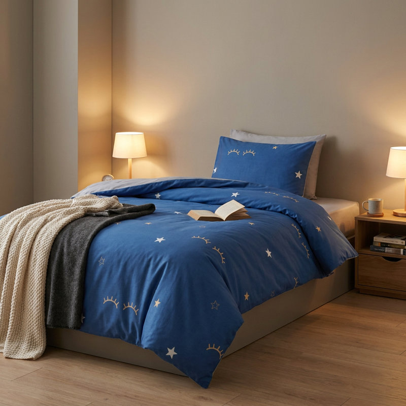 Ensemble de housse de couette Dide Rêves Célestes 100 % coton