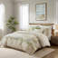 Ensemble de housse de couette en coton 5 pièces avec coussin décoratif-130473301