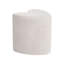 40cm Wide Heart Solid Colour Pouffe Ottoman-863244448