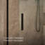 Levity 74" H x 59.63" W Bypass Shower Door with CleanCoat® Technology-801942694-801942699