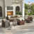 Chestnut Brown Cushion/Brown Frame selected