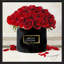 «Belle Fleur Red Roses (Square)» par By Jodi - impression-1184755879-1184755880