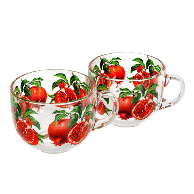 Jumbo Glass Mug 17 Fl Oz