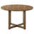 Graham Walnut 5-Piece Round Dining Table Set