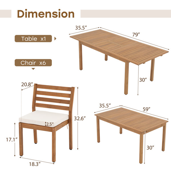 Dimensions du produit