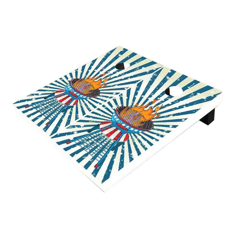 Planches de cornhole grillagées 2 pi x 3 pi