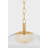 Moore Pendant in Aged Brass