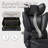 400LBS Reclining Office Chair Massage Heated Office Chair With Foot Rest – 6 Points Vibration Big And Tall With Lumbar Pillow, Adjustable Headrest And Armrest, Executive Desk Chair-1131915579