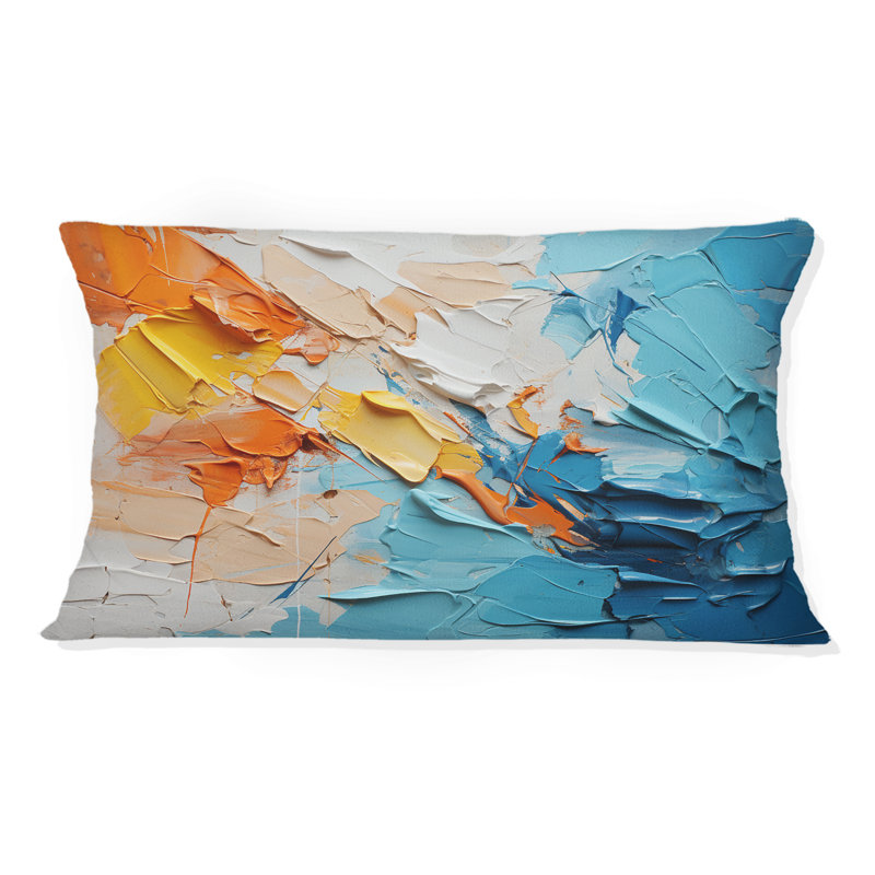 Coussin Collage Fusion VII - Abstract Collages