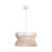 Arba 3-Light Dimmable Solid Wood Drum Chandelier-628953630