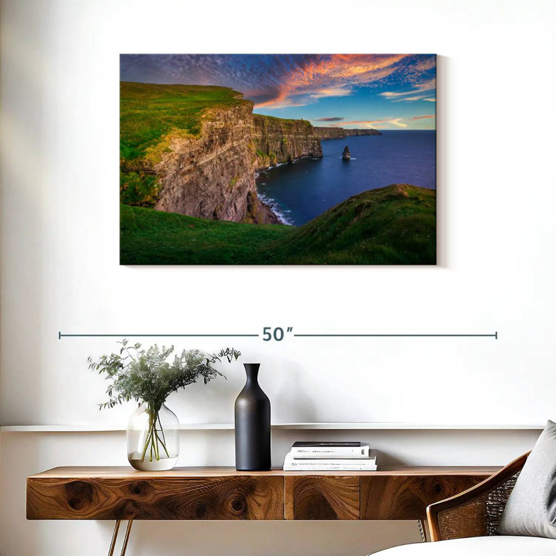 Gillard Sea Cliff Of Moher, H 24 po x l 36 po