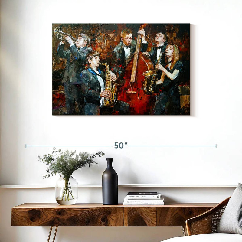 Abarca Musicians, 24" H x 36" W