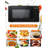 COMMERCIAL CHEF 1.1 Cu Ft Microwave with 10 Power Levels, Small Microwave with Push Button-37245756