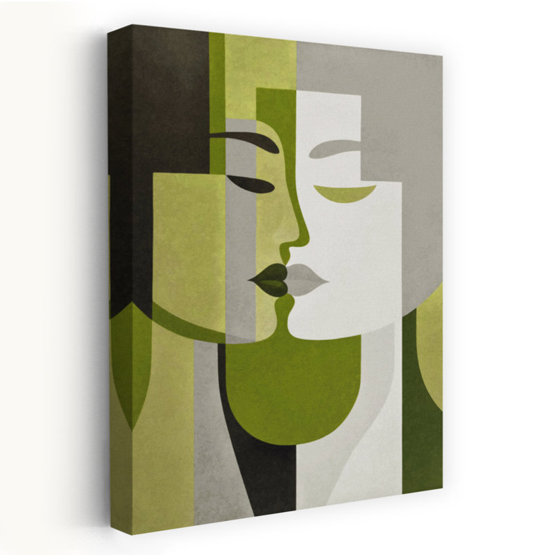 Art contemporain contemporain abstrait, H 24 po x l 16 po