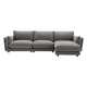 Rotherham 4 - Piece Upholstered Modular Sectional
