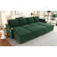 Convertible U-Shaped Sectional Sofa Bed With Dual Chaise Lounges, Multi-Functional Armrests, Storage, And USB Ports For Comfortable Living Spaces-1235209556