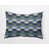 Blue/Green/Off White Geometric