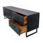 Armoire 86,5 x 20 x 30,5 po, noir
