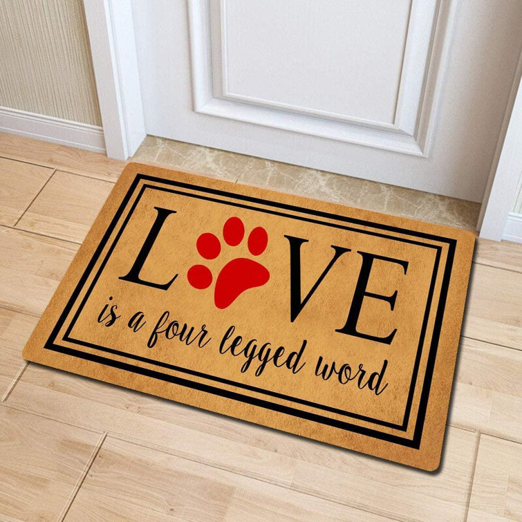 Trinx Ebrar Non-Slip Outdoor Doormat