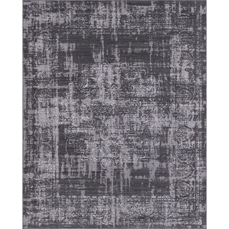Clevinger Floral Indoor Rug, Rectangle 7'10" x 10'