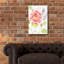  «Maison Des Fleurs 3 C» par Danhui Nai, art mural en verre acrylique, 16 po x 24 po