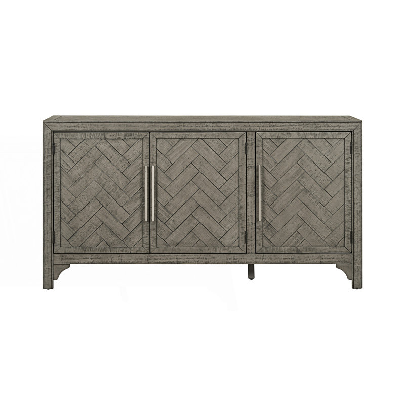 Storage Cabinet With Adjustable Shelves, Gray