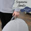 Mini poufs ronds pour enfants, siège de classe flexible, coussins de sol durables avec poignées, bleu marine et gris-98715977