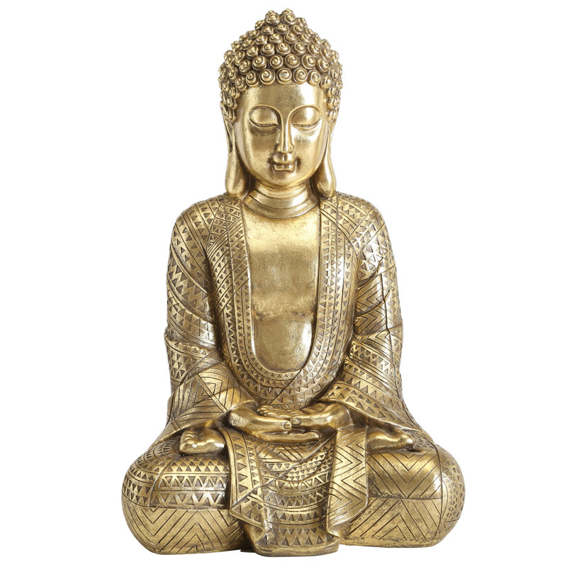 Figurine de bouddha Efima, 15,25 pouces