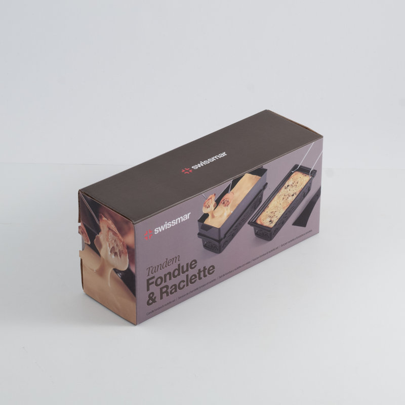 Ensemble à fondue et raclette tandem avec bougie Swissmar