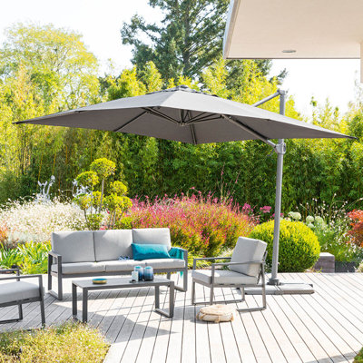 Ahlexus 300cm Tilt Cantilever Parasol