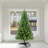4ft Artificial Christmas Tree Prelit with Stand