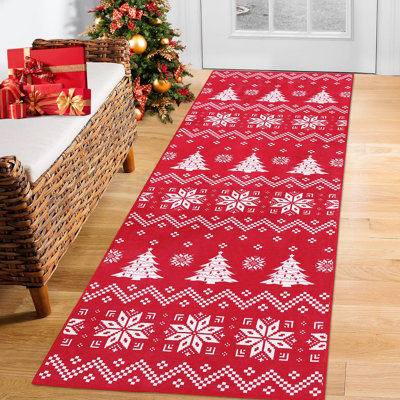 Tapis décoratif de Noël pour salle à manger