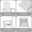 Chaise Adirondack en bois-70445281