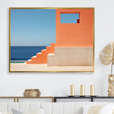 «Beach House Architecture Dream Retreat IV», reproduction sur toile