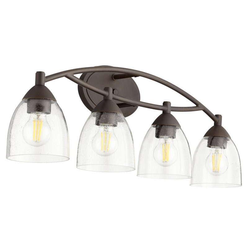Curtis 4 - Light Dimmable Vanity Light, Oiled Bronze