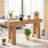 Wooden Console Table, Sofa Side Table With Rustic Farmhouse Style And Versatile Placement For Living Room Decor-1724285504