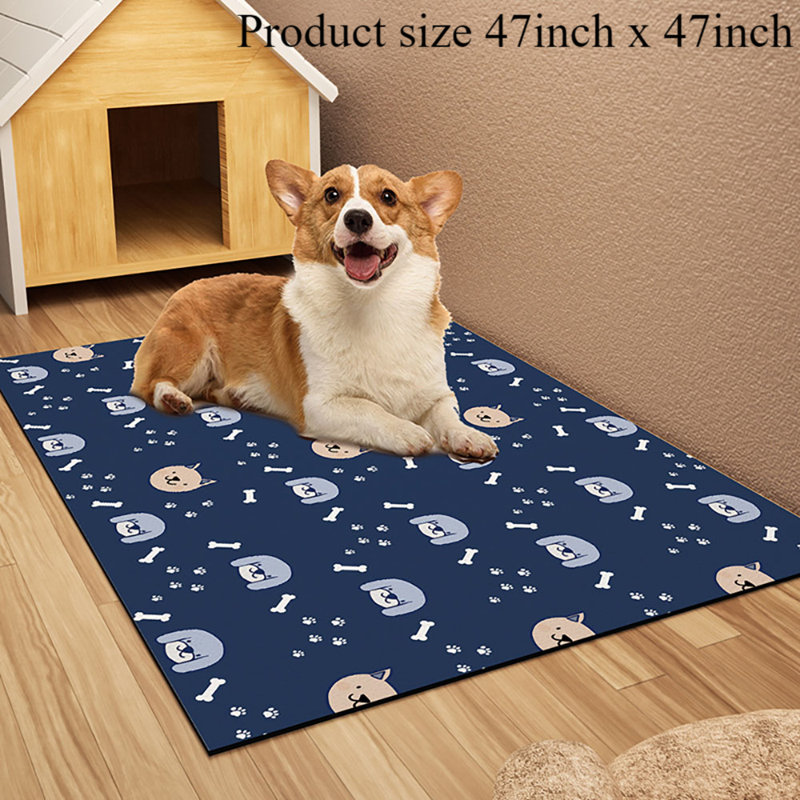 Tapis pour animaux, 1" H x 47" W x 47" D