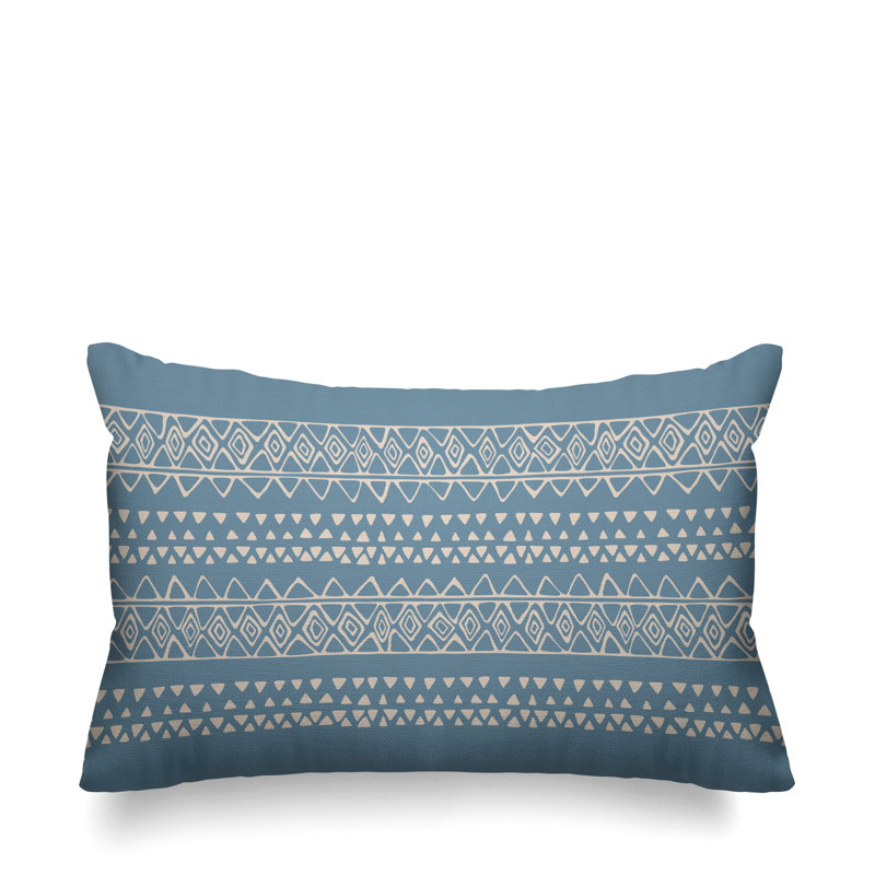 Housse et insert de coussin d'extérieur pour l'extérieur, Bleu