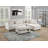 Ivory Color 3Pc Sectional Set Corduroy Upholstered LAF Sofa RAF Chaise Ottoman L-Sectional Living Room Furniture-2115801848