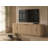 Orlina 70" Light Oak Fluted Panel 4 Door Tv Stand