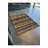 Yellow Themed Multicolor Stripe Division Mixed Shape Pattern Modern Decorative Washable Rug-866139028