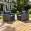 Chaise avec coussin (1 boîte)-1144314063