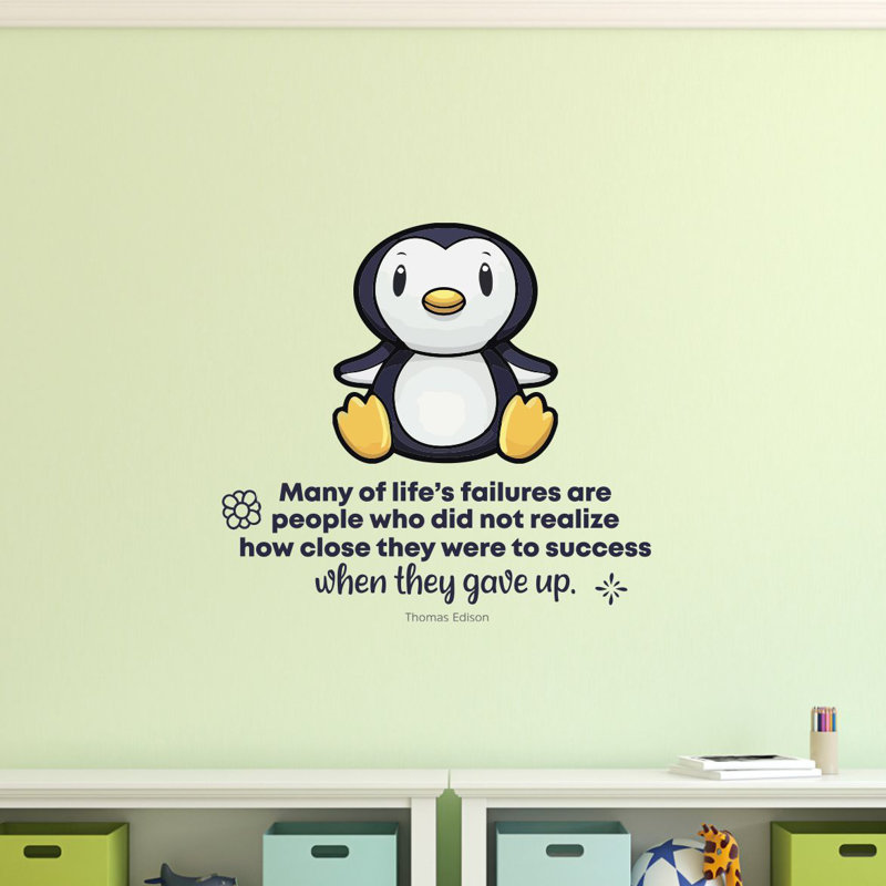 Text & Numbers Wall Decal, 8" H x 10" W