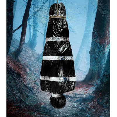 5ft Hanging Corpse Dead Victim Props Halloween Decorations, Haunted Creepy House Halloween Decor,Scary Halloween Decorations Outdoor Clearance, Outdoo